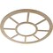Ekena Millwork Grace Wood Fretwork Pierced Ceiling Medallion, Birch, 36"OD x 13 1/8"ID x 3/8"T CMWP36X0375GRBI - alternate 5